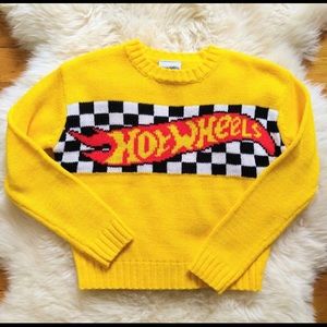 Yellow Hot Wheels Sweater 💛